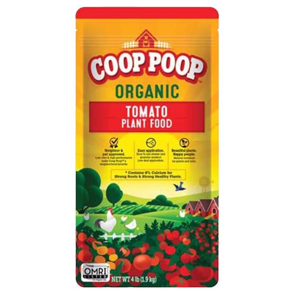 Coop Poop Coop Poop Organic Soil Tomato Plant Food 4 lb HGR364T4 - main